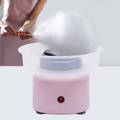 #ad 450W Cotton Candy Machine with Sugar Scoop Electric Candy Floss Maker Home Use $26.00