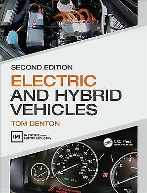 Electric and Hybrid Vehicles Paperback by Denton Tom Like New Used Free s... $46.89