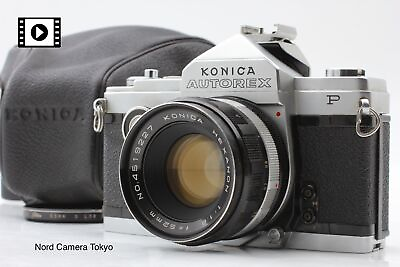 #ad #ad Video Near MINT Konica Autorex P Full amp; Half Frame Film Camera 52mm f1.8 JAPAN $299.99