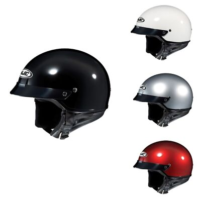 #ad #ad HJC CS 2N Solid Mens Motorcycle Half Helmet $44.18