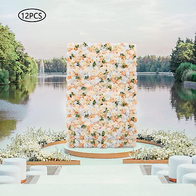#ad Rose Peony Flower Wall Panel Backdrop Wall Decoration For Birthday Party 60x40cm $197.60