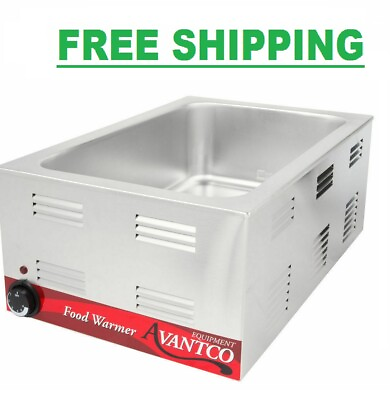 #ad New Avantco Commercial Electric Food Warmer Countertop Restaurant Cooking $88.99