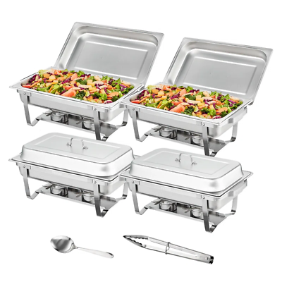 #ad Stainless Steel 8 Quarts Rectangle Chafing Dish $188.20