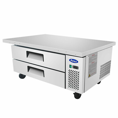 NEW 60quot; Chef Base Refrigerated Stainless Steel Cooler NSF Atosa MGF8452GR #4709 $2714.00