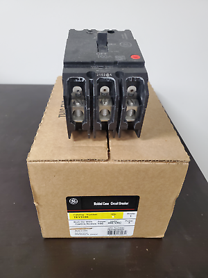 #ad New in Box GE TEY3100 Molded Case Circuit Breaker 100A 3 Phases 480V $230.00