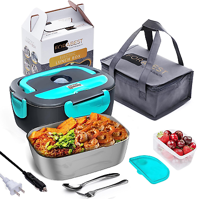 #ad Electric Lunch Box Fast 60W Food Heater 3 In 1 Portable Food Warmer Lunch Box $54.62