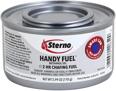 #ad Products 20102 2 Hour Handy Gel Chafing Fuel 6.7Oz Methanol 6 Packs Blue $23.74