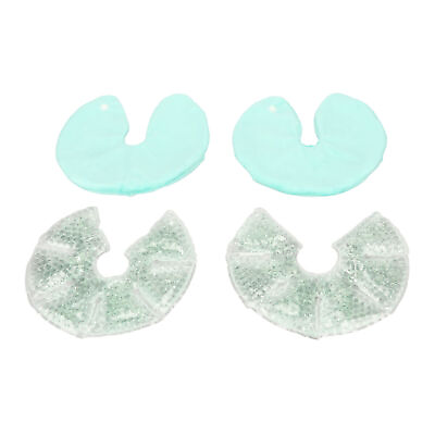 #ad 1 Pair Breast Gel Pads Reusable Hot Cold Compress Breast Nursing Ice Pack Fo AP9 $17.43