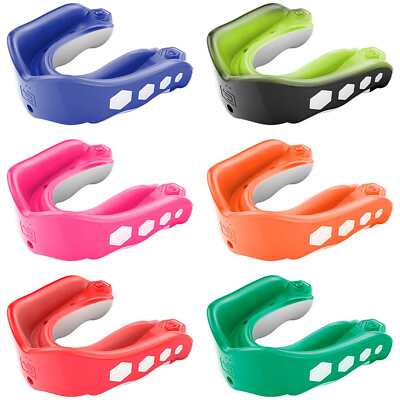 Shock Doctor Gel Max Flavor Fusion Mouthguard Convertible Youth Adult Mouth $18.01