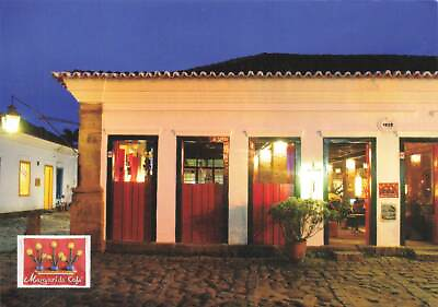 #ad Advertising Rack Postcard Margarida Cafe Restaurant Pizza Bar Paraty Brazil QI6 $4.75
