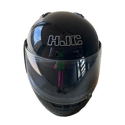 #ad #ad HJC CL 11 Full Face Retro Snowmobile Motorcycle Helmet Black DOT Snell Size XXS $19.95