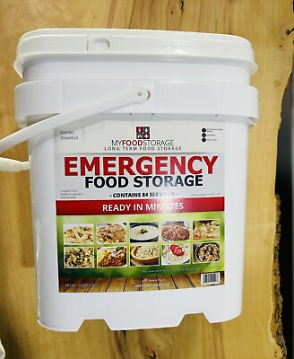 #ad 56 Servings Emergency Food Supply Storage Meals Breakfast Dinner $59.00