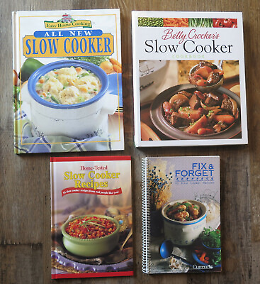 #ad Cookbook lot Betty Crocker Slow Cooker Recipes Fix it and Forget it $12.95
