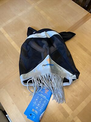 #ad Shires Pro Fly Full Guard Ear And Face Protection Fine Mesh Horse uv $26.60