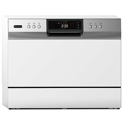 #ad Whynter CDW 6831WES Energy Star Countertop Portable Dishwasher White $289.99