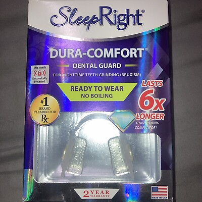 #ad SleepRight Dura Comfort Dental Guard Mouth Guard Teeth Grinding Protection $23.99