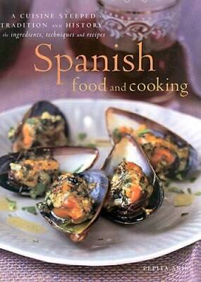 #ad #ad Spanish Food and Cooking Food Drink Hardcover By Aris Pepita GOOD $6.23