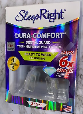 #ad SleepRight Dura Comfort Dental Guard Mouth Guard Teeth Grinding Protection #2246 $23.95