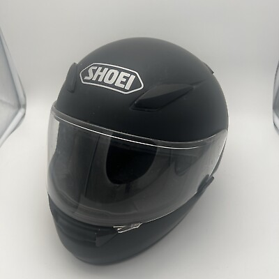 #ad SHOEI RF 1100 XL Full Face Motorcycle Helmet Matte Black with Visor Used $250.00