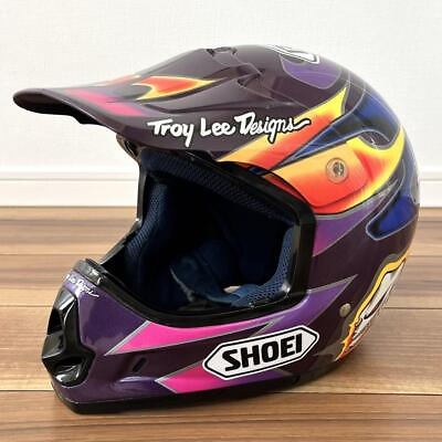 #ad #ad SHOEI Motocross Helmet VF X2 Troy Lee Designs Size L From Japan Used $177.11