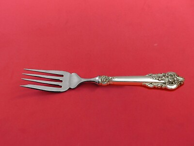#ad Grande Baroque by Wallace Sterling Silver Fish Fork Individual HH WS Custom $79.00