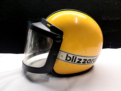 Vintage Ski doo snowmobile helmet Blizzard see all pics assumed size large $120.00