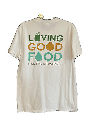 #ad #ad Whole Foods Womens S Team Member T Shirt Loving Good Food Has Its Reward White $12.57
