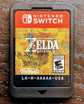 #ad #ad The Legend of Zelda: Breath of the Wild Cartridge Only Nintendo Switch $27.99