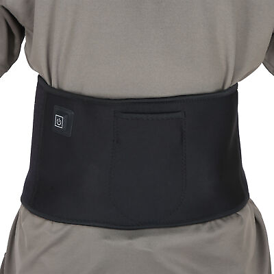 USB Electric Vibration Massage Belt Adjustable Fat Burning Slimming Waistban Spm $18.19