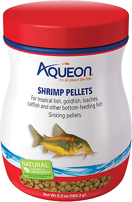 #ad Shrimp Pellets Sinking Food for Tropical Fish Goldfish Loaches Catfish $6.34