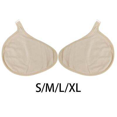 #ad #ad Silicone Breast Protective Pocket Elastic Durable Soft with Hook Cotton Protect $8.06