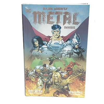 Dark Nights Metal Omnibus DM Cover New DC Comics HC Hardcover Sealed Batman $99.95