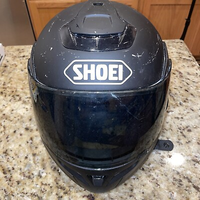 Shoel Multitec Motorcycle Dot Helmet Black Medium $100.00