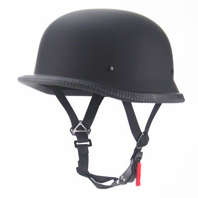 #ad German Style Helmet German Motorcycle Helmet DOT approved German Helmet WW2 $33.99