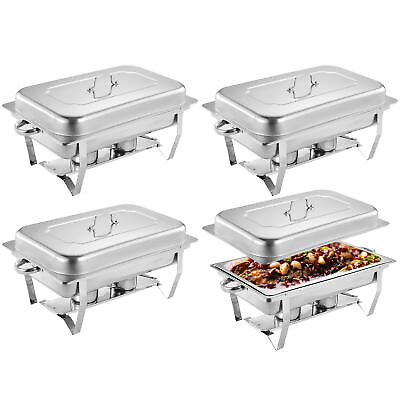 #ad Buffet Servers Warmers Food Warmer Chafing Detachable Chafing Dishes Buffet Set $167.43