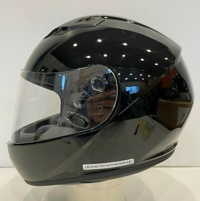 Open Box HJC CS R3 Full Face Motorcycle Helmet Gloss Black Size Small $89.00