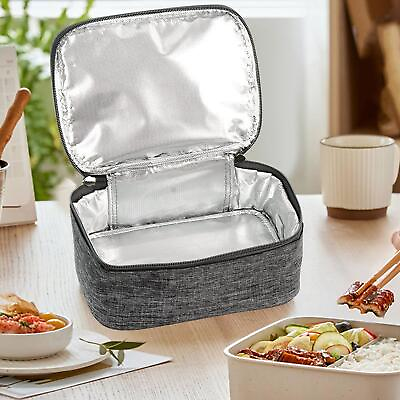 #ad Heated Food Bag Reusable Waterproof Lunch Heater Tote for Picnic Car Office $24.62