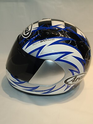 #ad Arai Quantum 2 Helmet Small Blue White Blk. $160.00