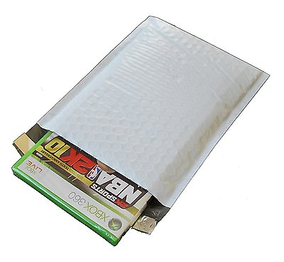 #2 100 Poly Bubble Mailers 8.5quot; x 12quot; Dimple Design Padded Envelopes Bags 8.5x12 $30.95