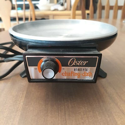 Oster Vintage Electric Chafing Dish Element And Control $34.03