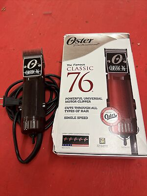 #ad Oster Classic 76 Professional Hair Clippers Burgundy $64.99
