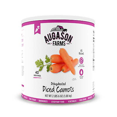 #ad #ad Augason Farms Emergency Food Dehydrated Diced Carrots 38 oz $20.63