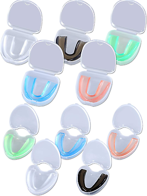 #ad 10 Pieces Sports Mouth Guards Sports Mouth Protection Athletic Mouth Guard with $21.86