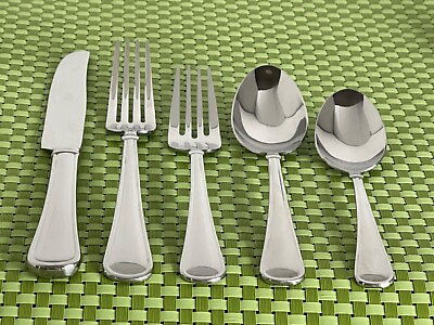 #ad Reed amp; Barton MENDON Stainless Glossy Outline Smart Choice Flatware B158VG $10.87