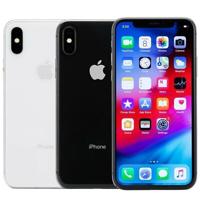 #ad #ad Apple iPhone X 256GB Factory Unlocked ATamp;T T Mobile Verizon Very Good Condition $174.95