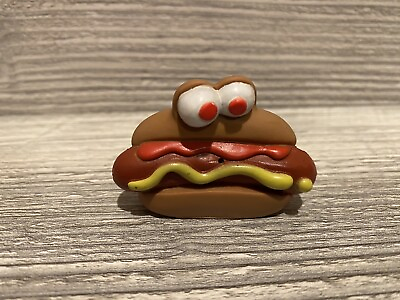 #ad Vintage 1990 Hardees Hot Dog Water Squirted Fast Food Kids Meal Toy Collectible $8.99