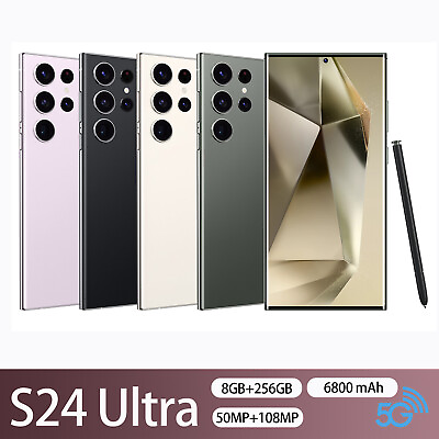 #ad S24 Ultra 5G Smartphone 8256GB Factory Unlocked Android 13 Mobile Phones $126.98