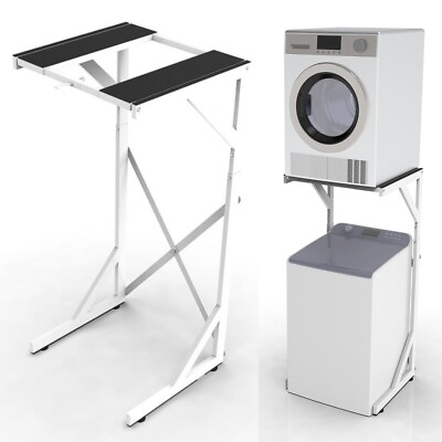 Dryer Stand: Portable Top or Front Loading Washer Machine and Dryer Holder Shelf AU $295.00