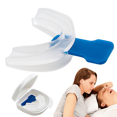 #ad Anti Stop Snoring Mouth Guard Pure Quiet Sleep Aid $9.10