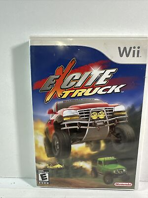 #ad Excite Truck Nintendo Wii 2006 Complete $11.00